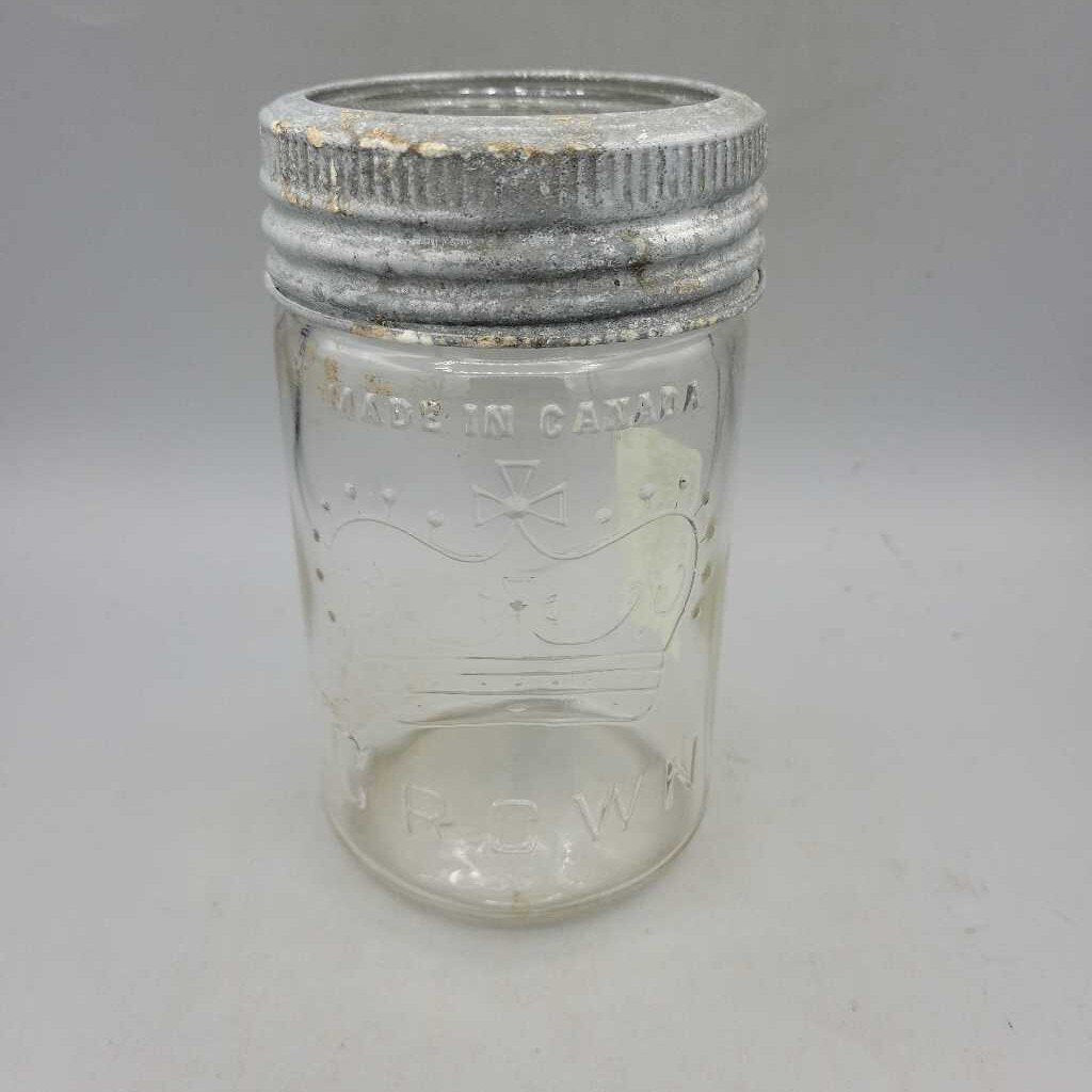 Crown Pint Jar 1939 (JAS)