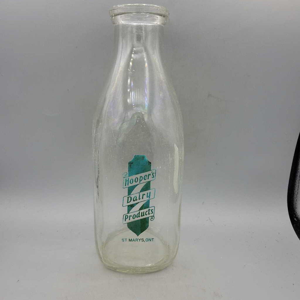 Hooper's Dairy Products Milk Bottle (Jef)