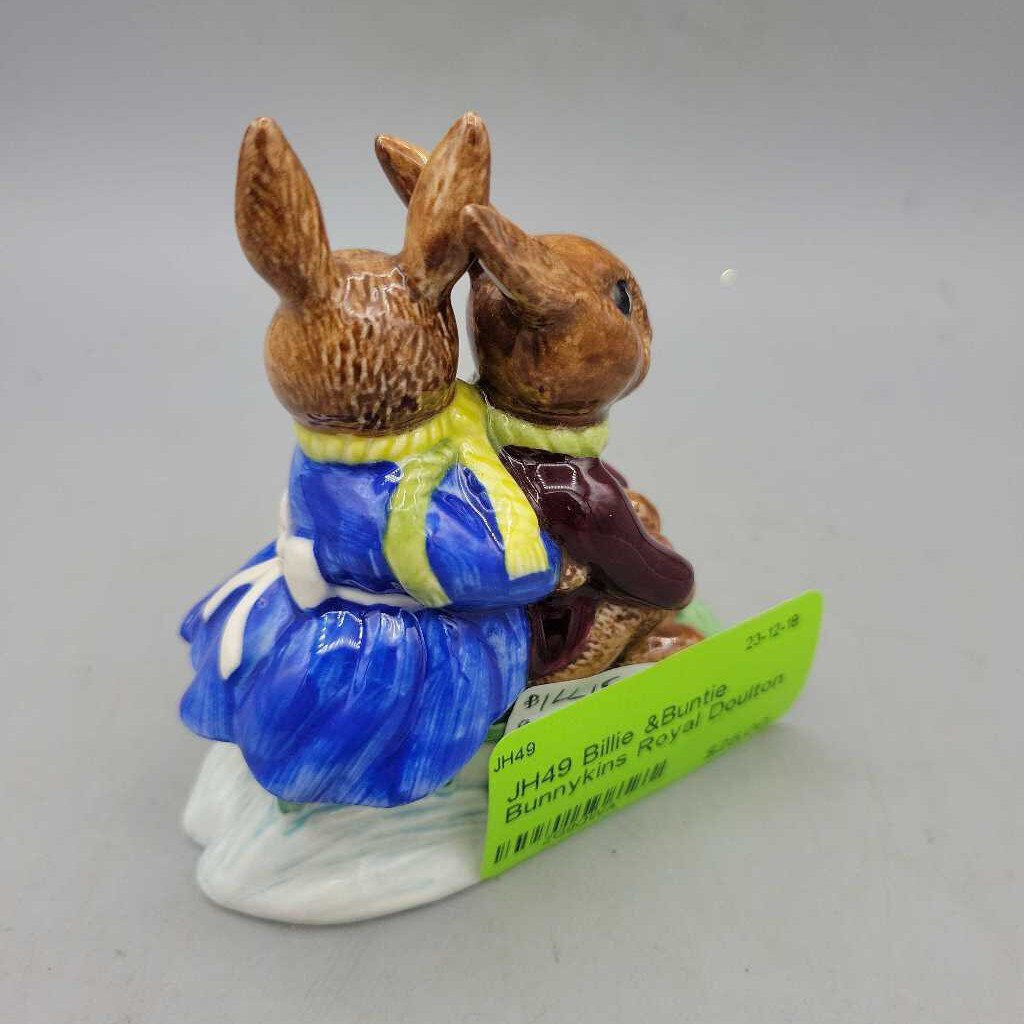 Billie &Buntie Bunnykins Royal Doulton Figure (JH49)