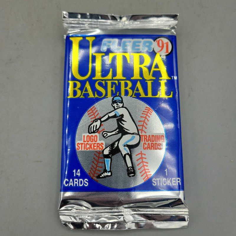 91 Fleer Ultra Baseball Card 2 Packs (JAS)