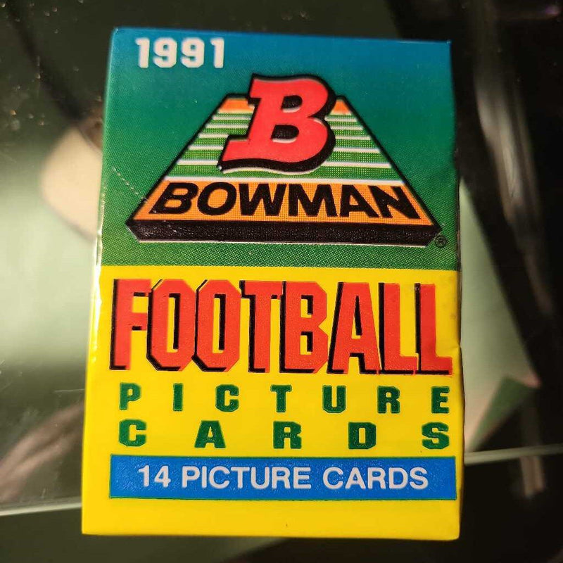 1991 Bowman Football cards 3 pk Deal (JAS)