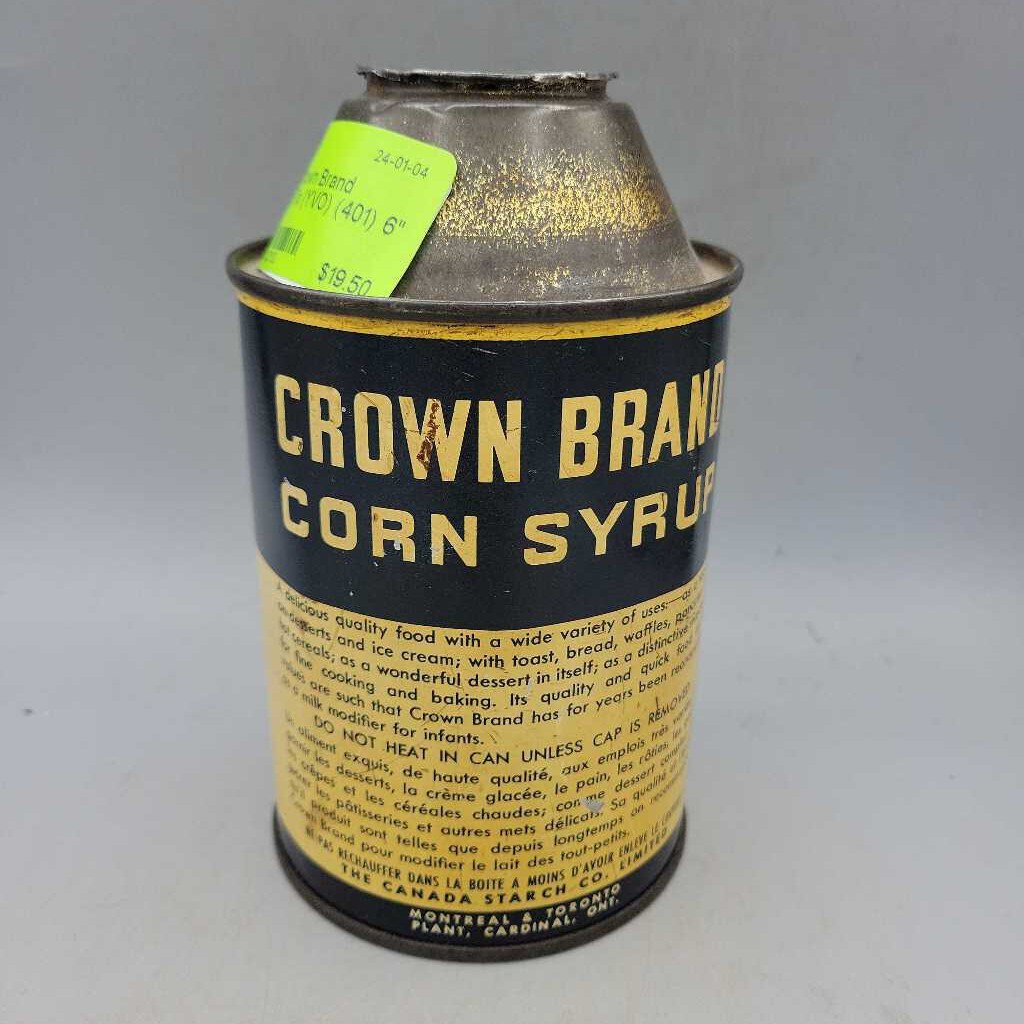 Crown Brand Syrup Tin (YVO) (401)