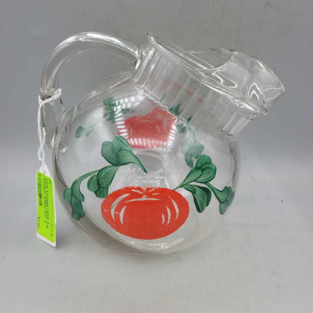 Vintage Juice Jug Tomato (DEB)