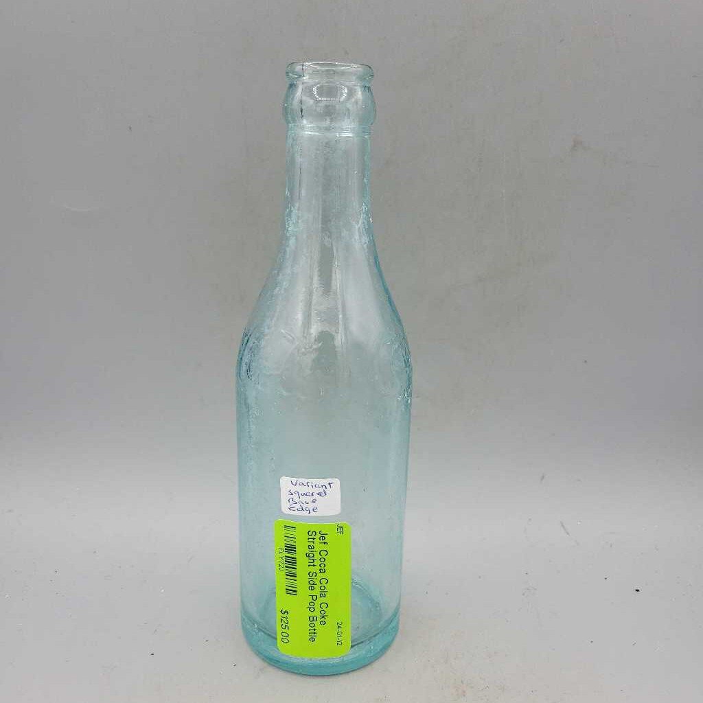 Coca Cola Coke Straight Side Pop Bottle (Jef)