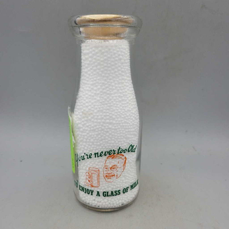 Willow Grove Creamery 1/2 pt. Milk Bottle (Jef)