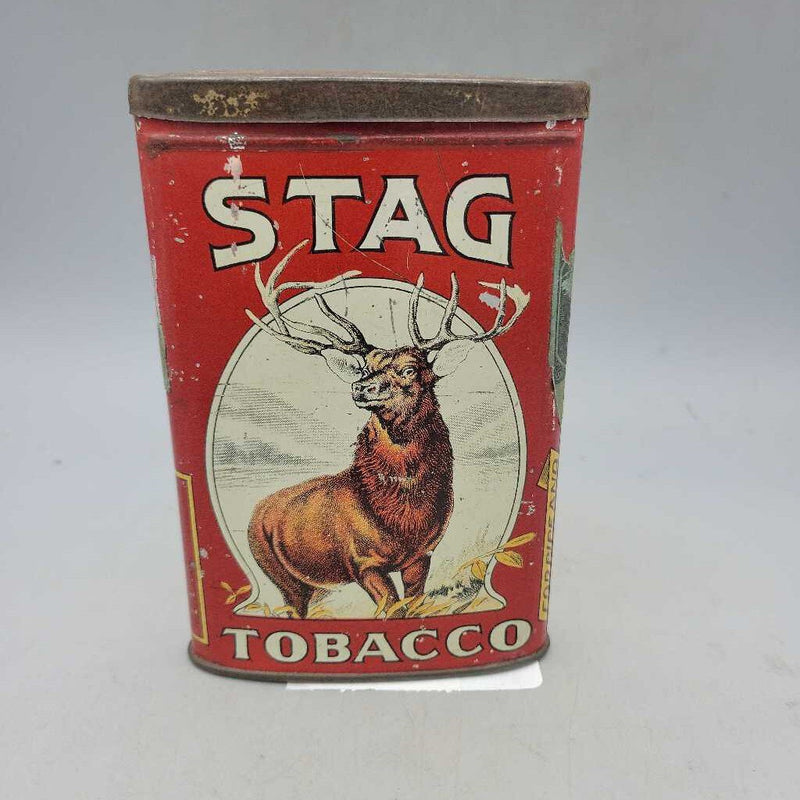 Stag Tobacco Tin Pipe and Cigarettes (Jef)