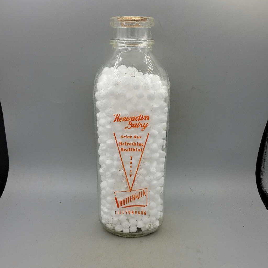 Keewadin Dairy Qt Milk Bottle (YVO) 401