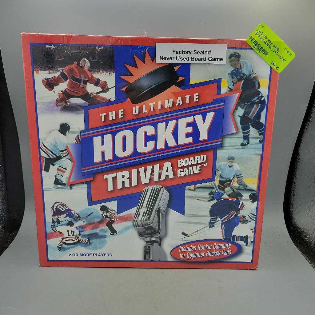 Hockey trivia Sealed Game (JAS)