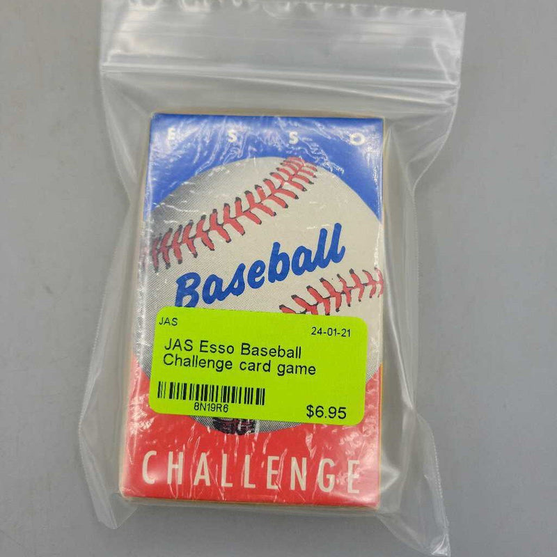 Esso Baseball Challenge card game Sealed (JAS)