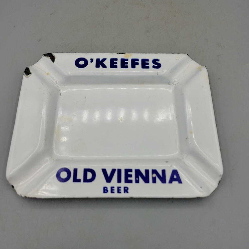 O'Keefe's Old Vienna Enamel Ashtray (JEF)