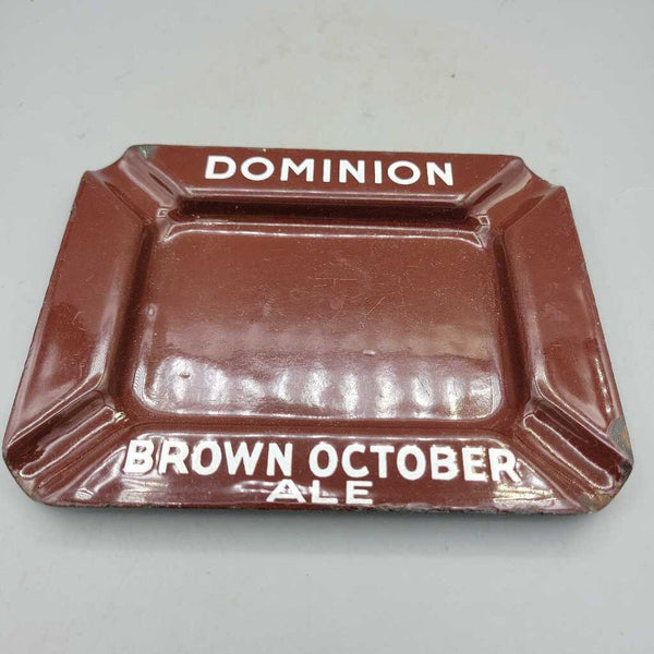 Dominion Brown October Enamel Ashtray (JEF)