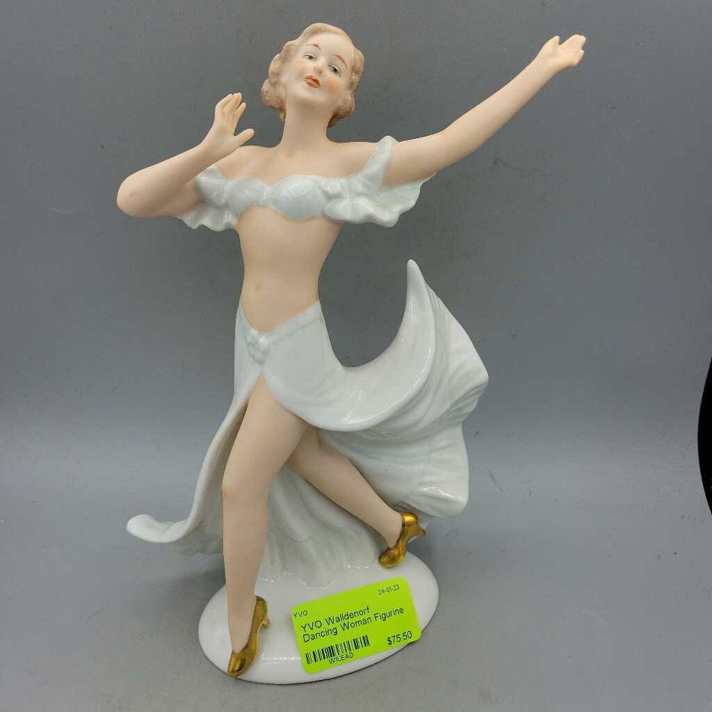 Wallendorf Dancing Woman Figurine (YVO) (401)