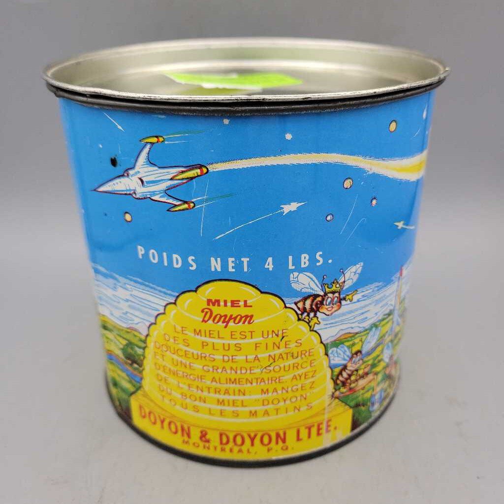 Doyon Pure Honey Tin Montreal P.Q. 4 lbs (Jef)