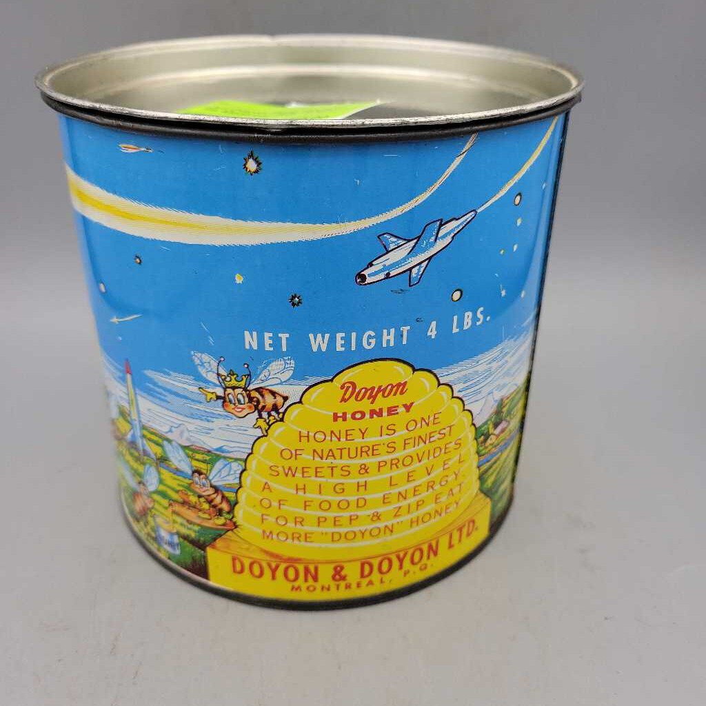 Doyon Pure Honey Tin Montreal P.Q. 4 lbs (Jef)