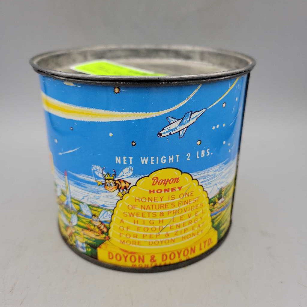 Doyon Pure Honey Tin Montreal P.Q. 2 lbs (Jef)