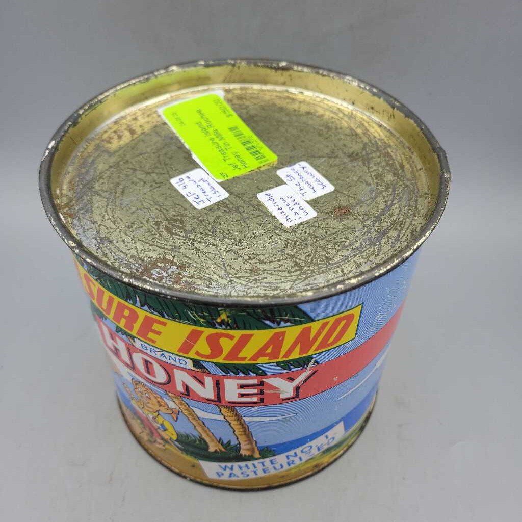 Treasure Island Honey Tin Mille Rochee Ontario 4 lbs (Jef)