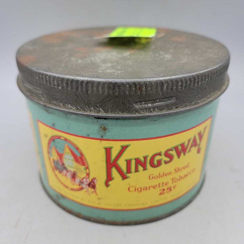 Kingsway Cigarette Tin Tobacco (Jef)