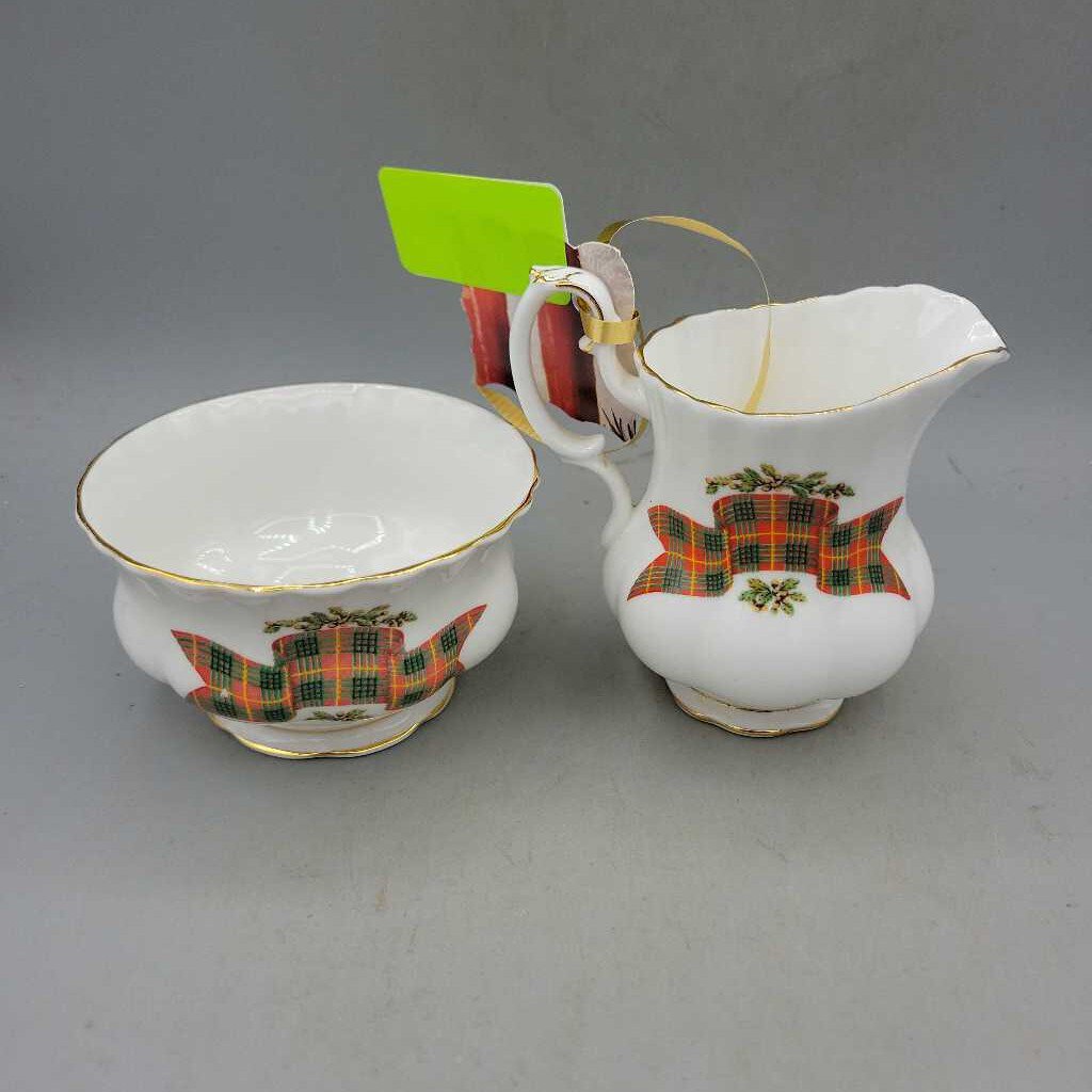 Royal Albert Cream and sugar Cameron (TRE)