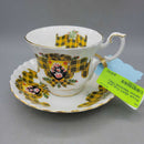 Royal Albert Cup and saucer Macleod(TRE)