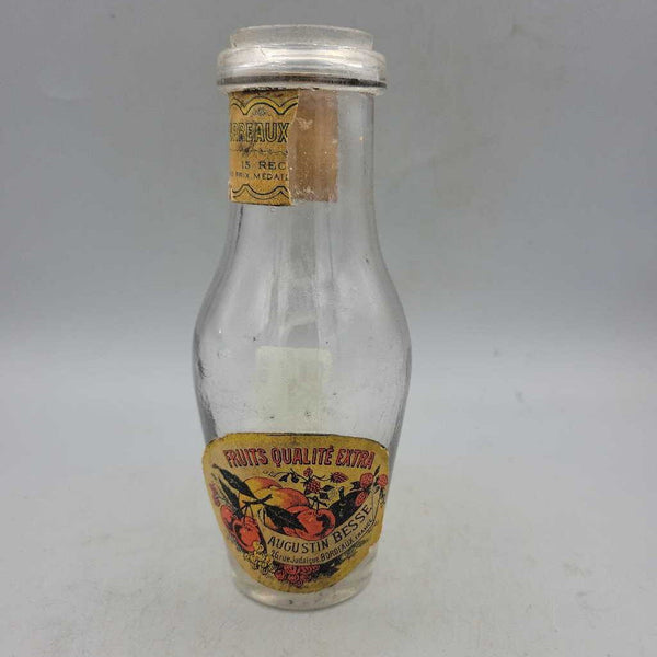 French Paper Label Fruit jar (JAS)