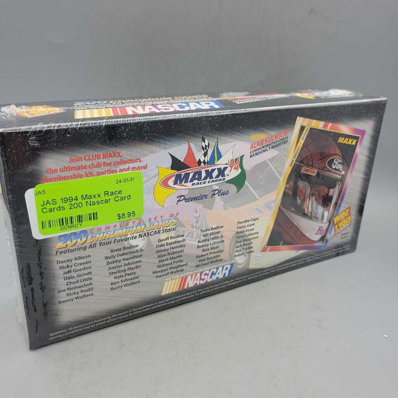 1994 Maxx Race Cards 200 Nascar Card Set (JAS)