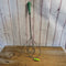 19" Vintage English Kleen-e-ze Rug Beater w/ Green Handle - c. 50's-60's (02/24)