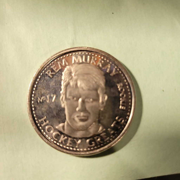 1996 Hockey Greats Coin Rem Murray (JAS)