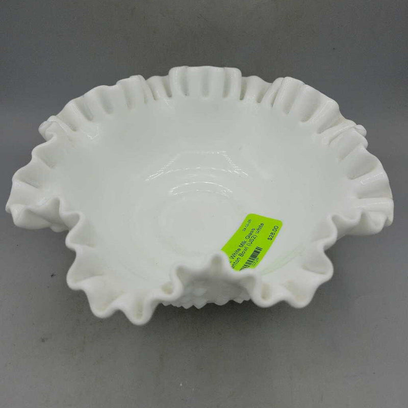 White Milk Glass Fenton Bowl (US2)