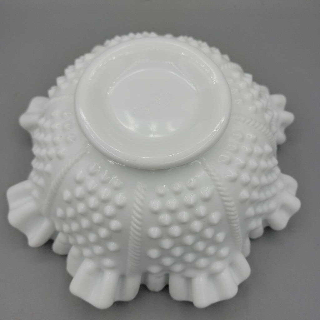 White Milk Glass Fenton Bowl (US2)