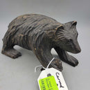 Hand Carved Wooden Bear (JL)