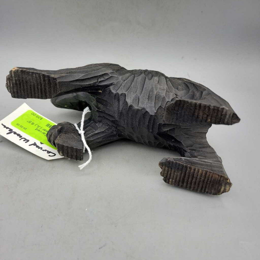 Hand Carved Wooden Bear (JL) Hand Carved Wooden Bear (JL)