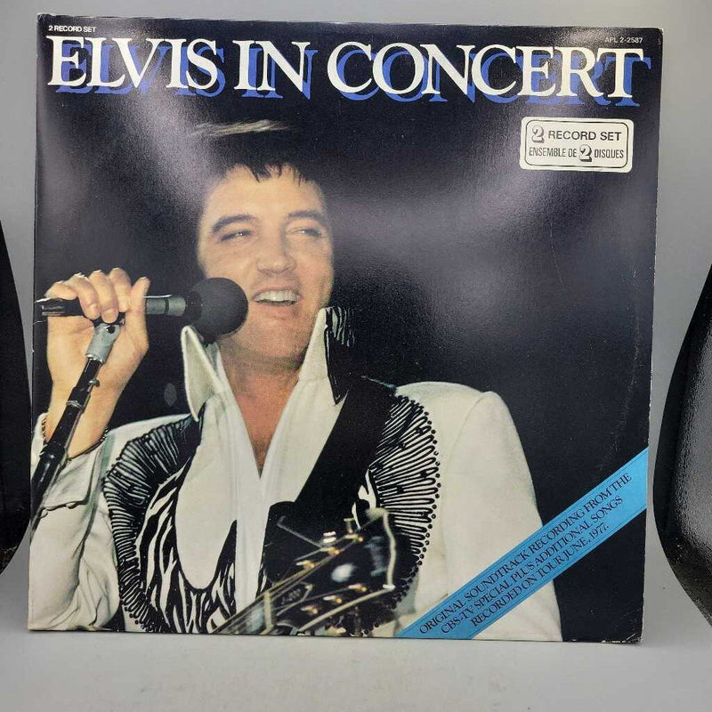 Elvis in Concert 2 LP Mint Condition (JAS)