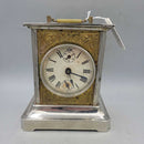 Antique Musical Alarm Carriage Clock (JL)