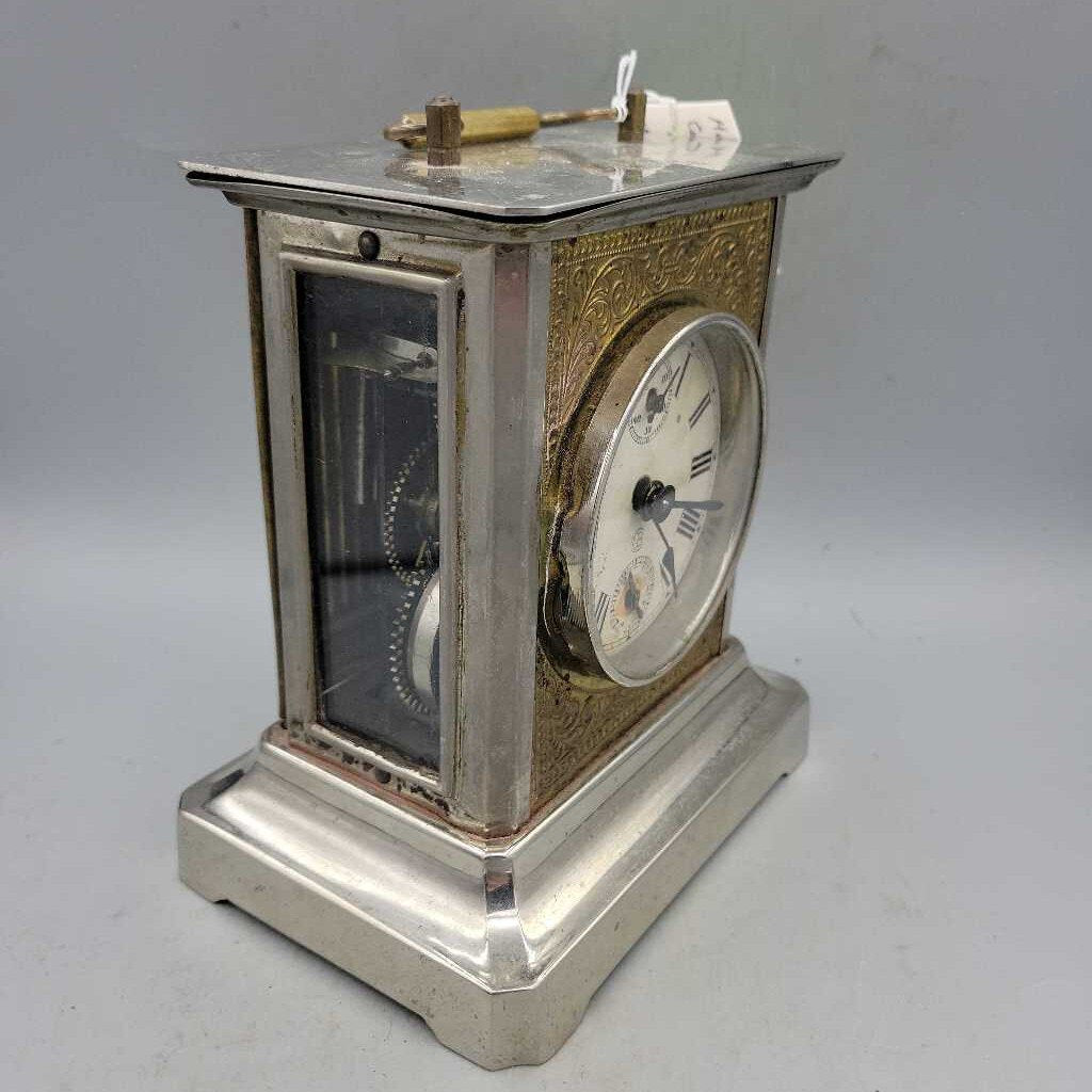 Antique Musical Alarm Carriage Clock (JL)