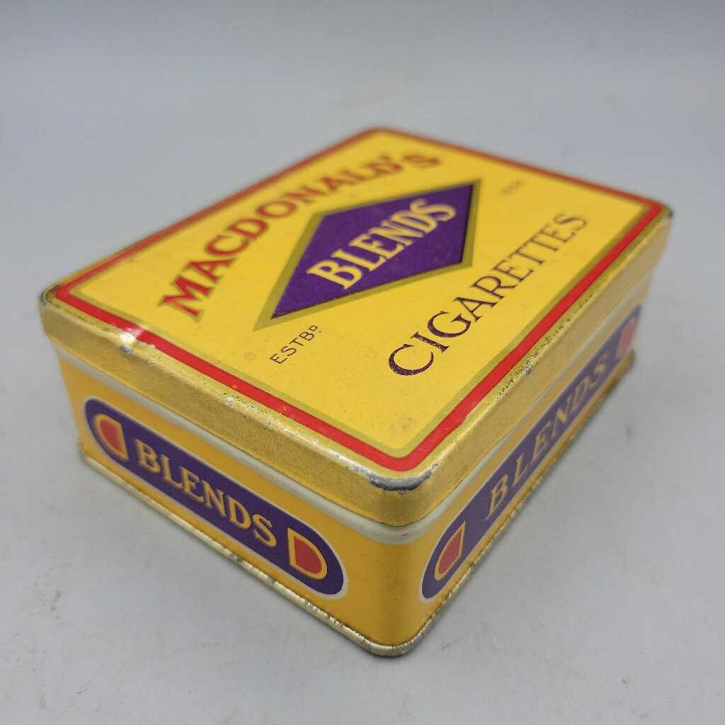 Macdonald's Cigarettes tin tobacco (JAS)