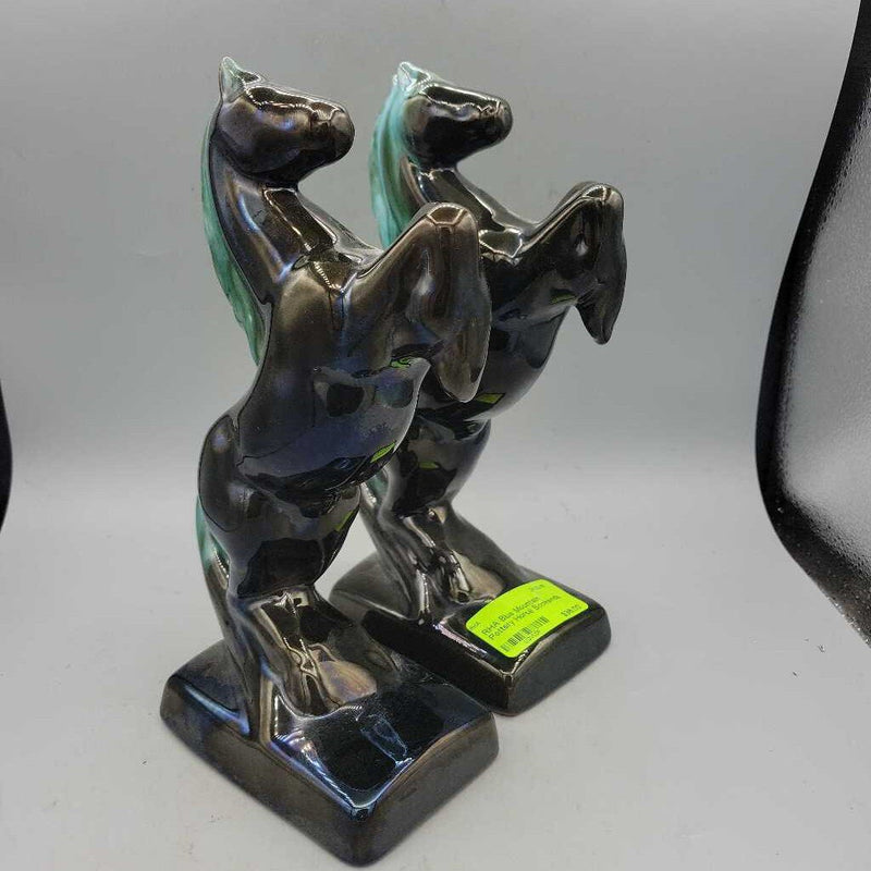 Blue Mountain Pottery Horse Bookends pair (RHA)