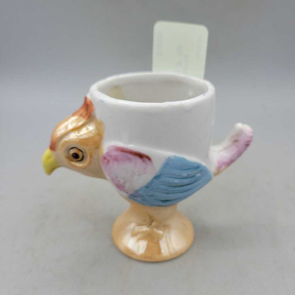 Vintage parrot Egg Cup (JH49)