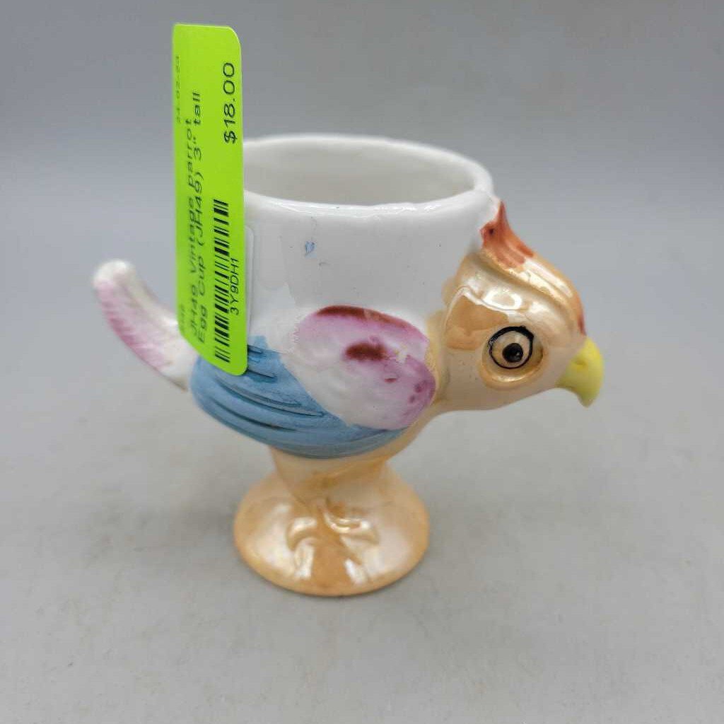 Vintage parrot Egg Cup (JH49)