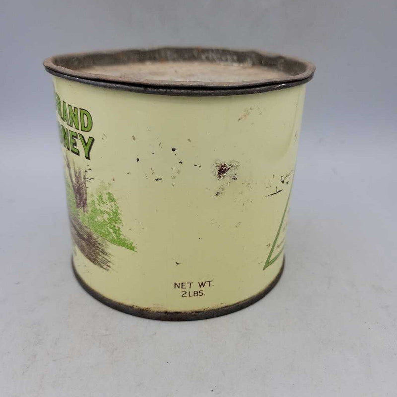 Hodgson Apiaries Honey Tin Jarvis Ont. (US2)