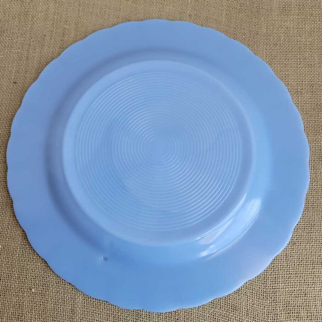 Pyrex Blue Delphite dinner plate (KAR)