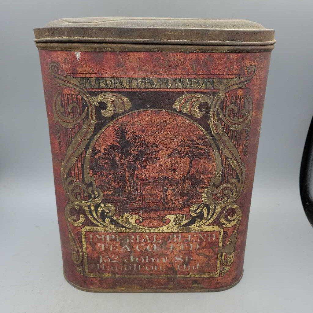 Imperial Blend Tea Tin Hamilton (JAS) Imperial Blend Tea Tin Hamilton (JAS)