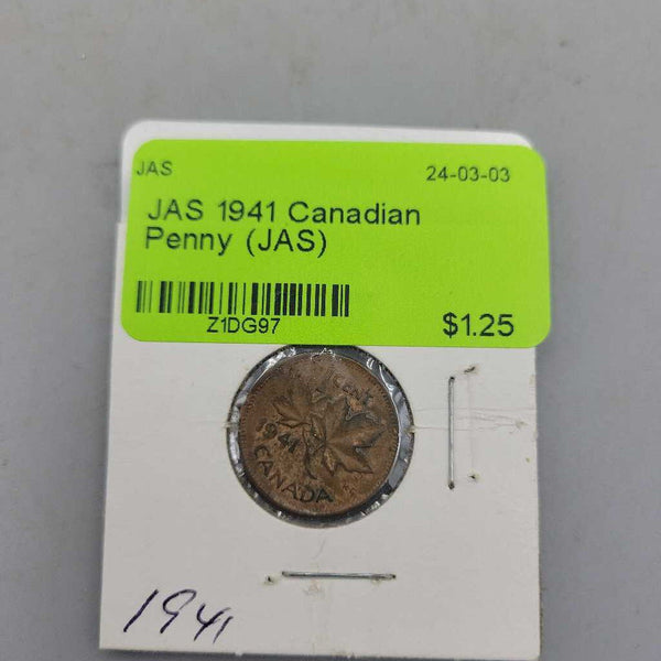 1941 Canadian Penny (JAS)