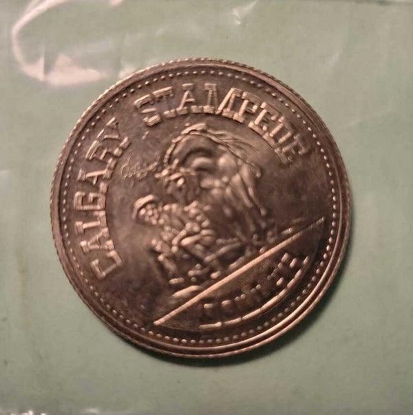 1974 Calgary Stampede Dollar (JAS)