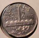 1951 Canadian Nickel(JAS)