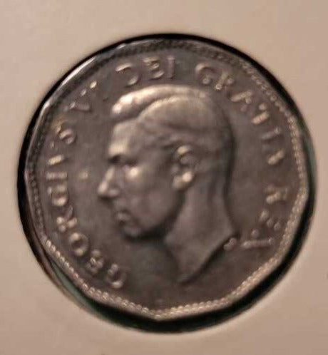 1951 Canadian Nickel(JAS)