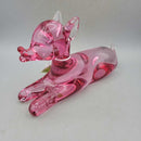 Pink Art glass Deer (DMG) 8463