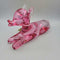 Pink Art glass Deer (DMG) 8463