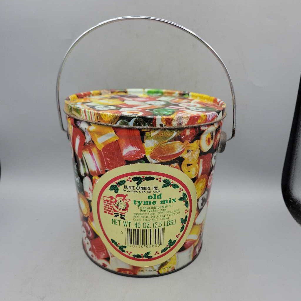 Old Tyme Mix Candy Pail (JAS)