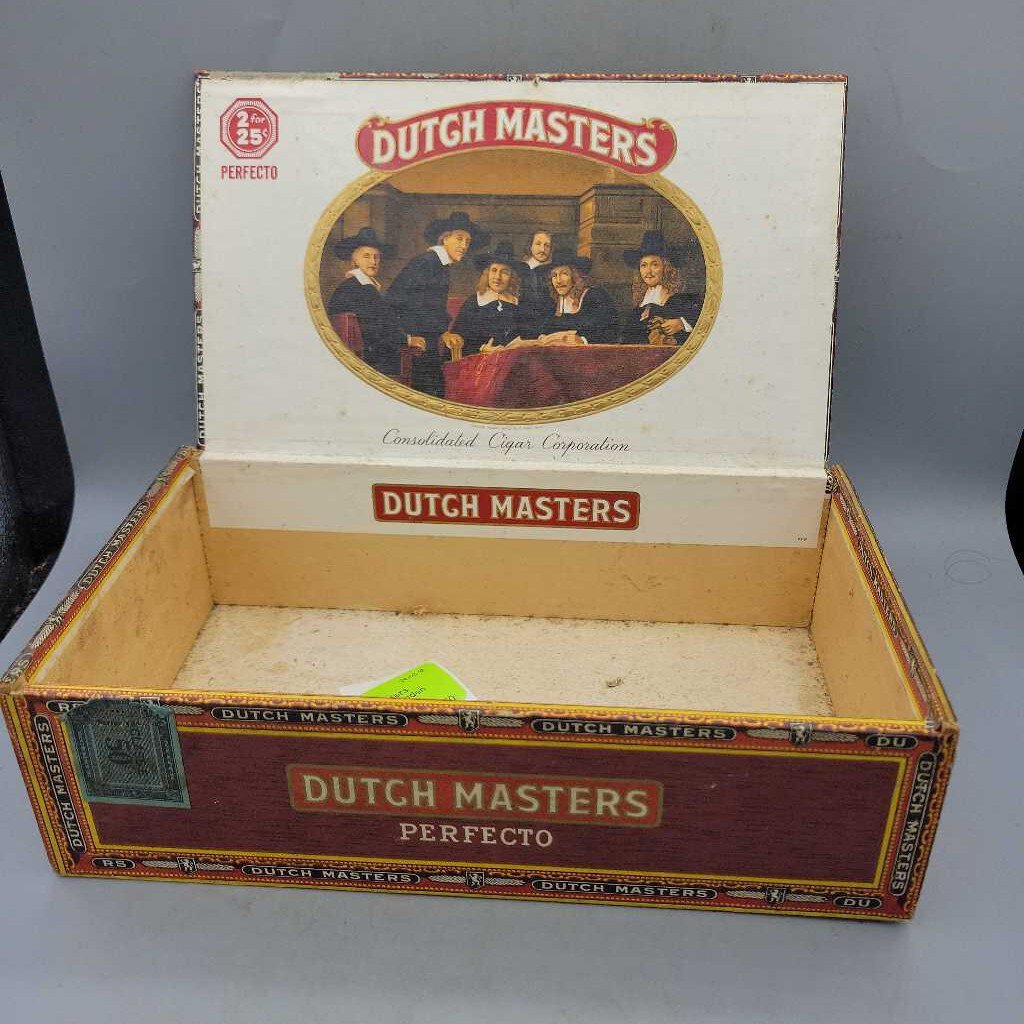 Dutch Masters Quality Cigar Wooden Box (JAS)