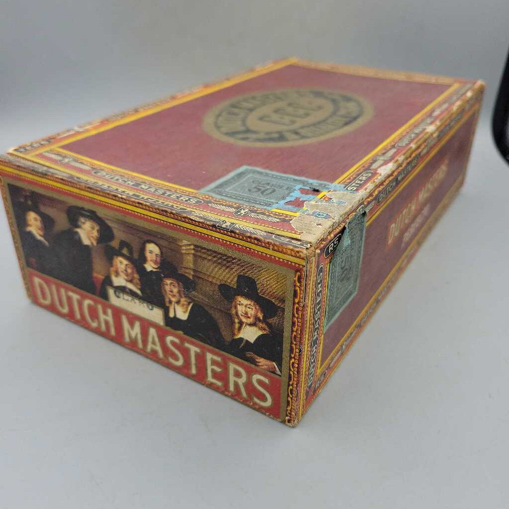 Dutch Masters Quality Cigar Wooden Box (JAS)